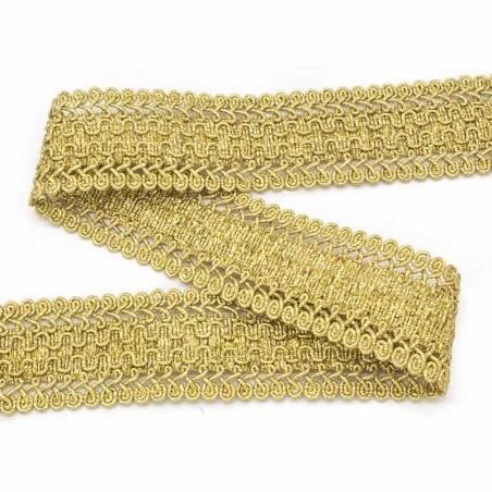 Applicazione Termoadesiva Filo Oro Lurex Ricamo Fiore Strass Multicolore  Base Raso Giallo 15 Cm