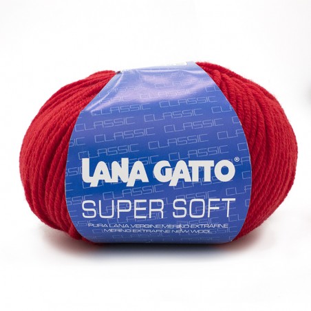 Lana Super Soft - rosso