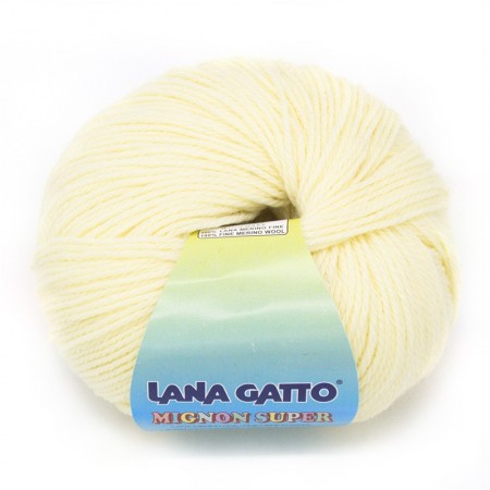 Filati  Lana Gatto baby Mignon Super giallino 763